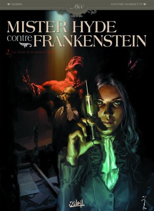 couverture, jaquette Mister Hyde contre Frankenstein 2  - La chute de la maison Jekyll (soleil bd) BD
