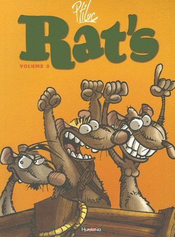 couverture, jaquette Rat's 3  - Volume 3intégrale (les humanoïdes associés) BD