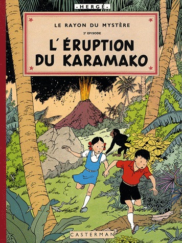Les aventures de Jo, Zette et Jocko 4 - Le rayon du mystère - L'Eruption du Karamako
