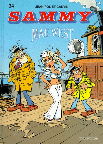 couverture, jaquette Sammy 34  - Mae West (dupuis) BD