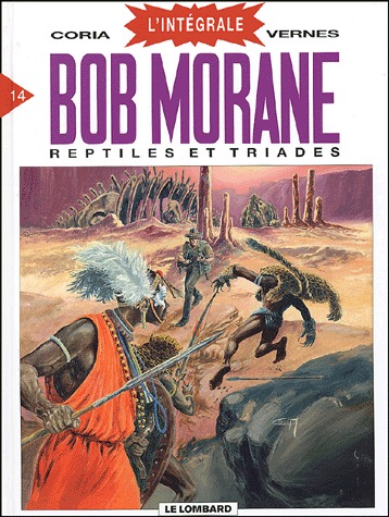 couverture, jaquette Bob Morane 14  - Reptiles et Triadesintégrale (le lombard) BD