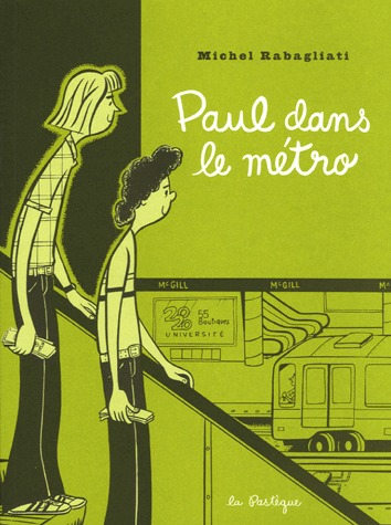 couverture, jaquette Paul 4  - Paul dans le métro (la pastèque) BD