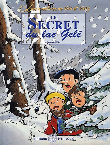 couverture, jaquette Les aventures de Vick et Vicky 4  - Le secret du lac Gelé (Editions P'tit Louis) BD