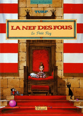 couverture, jaquette La nef des fous   - Le Petit Royhors série (delcourt bd) BD