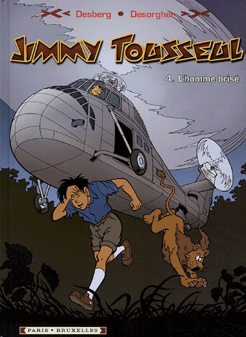 couverture, jaquette Jimmy Tousseul 4  - L'homme briséRéédition (glénat bd) BD