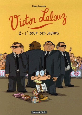 couverture, jaquette Victor Lalouz 2  - L'idole des jeunes (dargaud) BD