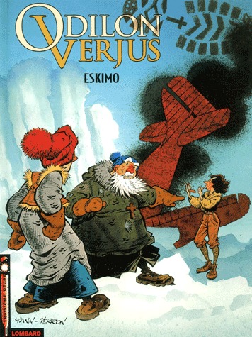 couverture, jaquette Odilon Verjus 3  - Eskimosimple 2001 (le lombard) BD