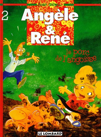 couverture, jaquette Angèle et René 2  - Le porc de l'angoisse (le lombard) BD