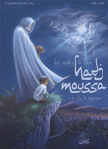 couverture, jaquette Les contes du Djinn - Hadj Moussa 1  - Le fils du fossoyeur (soleil bd) BD