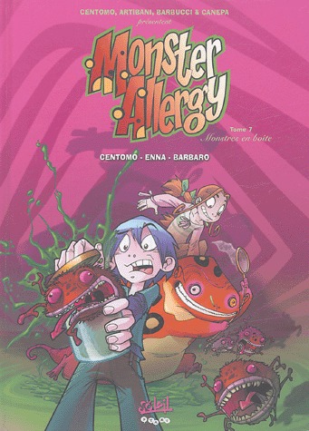 couverture, jaquette Monster allergy 7  - Monstres en boîte (soleil bd) BD