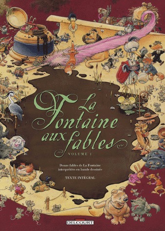 couverture, jaquette La fontaine aux fables 1  - Volume 1simple 2004 (delcourt bd) BD