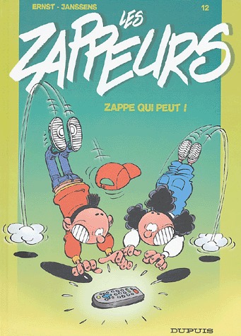 couverture, jaquette Les zappeurs 12  - Zappe qui peut ! (dupuis) BD