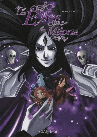 couverture, jaquette Les elfes de Miloria   - Les elfes de Miloria (clair de lune bd) BD