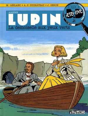 couverture, jaquette Arsène Lupin 4  - La demoiselle aux yeux verts (Claude Lefrancq éditeur) BD