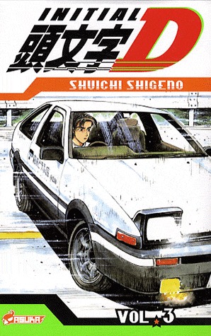 couverture, jaquette Initial D 3  (kazé manga) Manga