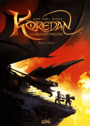 couverture, jaquette Koredan, la saga des dragons 1  - L'éveil (soleil bd) BD