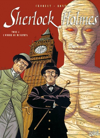 Sherlock Holmes (Bonte) 3 - L'ombre de Menephta