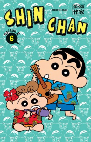 couverture, jaquette Shin Chan 6 Saison 2 (casterman manga) Manga