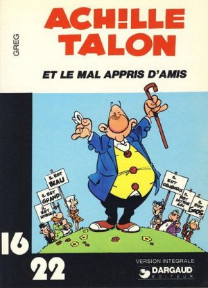 couverture, jaquette Achille Talon 5  - Et le mal appris d'amis16/22 (dargaud) BD