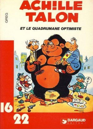 couverture, jaquette Achille Talon 10  - Achille Taloon et le quadrumane optimiste16/22 (dargaud) BD