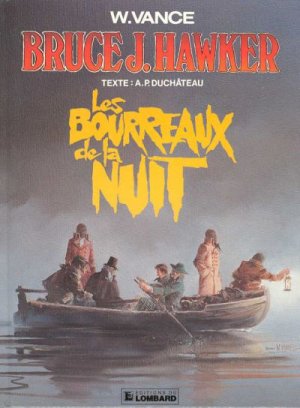 couverture, jaquette Bruce J. Hawker 6  - Les bourreaux de la nuit (editions du lombard) BD