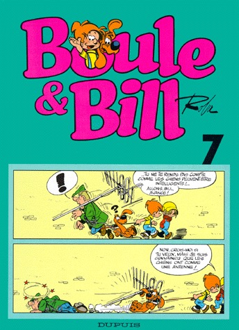 couverture, jaquette Boule et Bill 7  - 7simple 1999 (dupuis) BD