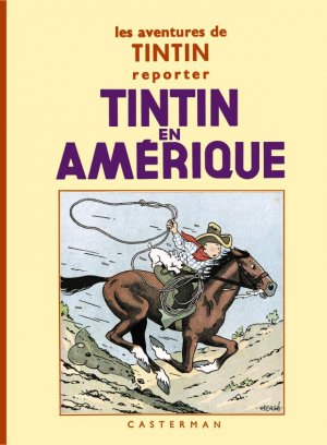 couverture, jaquette Tintin (Les aventures de) 3  - Tintin en AmériqueFac-similé (Petit format) (casterman bd) BD
