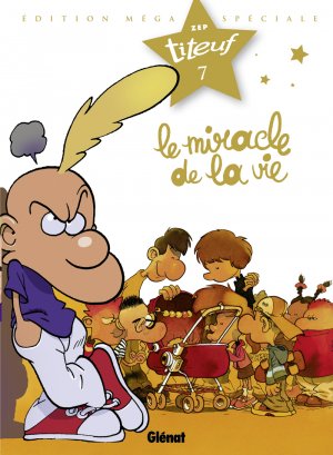 couverture, jaquette Titeuf 7  - Le miracle de la vieMéga spéciale (glénat bd) BD