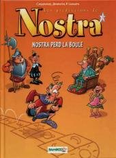 couverture, jaquette Les prédictions de Nostra 3  - Nostra perd la boule (bamboo) BD