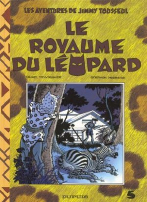 couverture, jaquette Jimmy Tousseul 5  - Le royaume du léopard (dupuis) BD