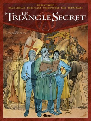 couverture, jaquette Le triangle secret 1  - Le testament du fouDécouverte (glénat bd) BD