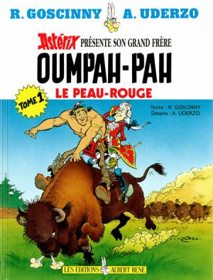 couverture, jaquette Oumpah-Pah 1  - Le peau-rouge (Albert René) BD
