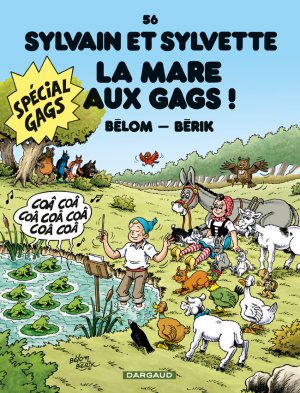 couverture, jaquette Sylvain et Sylvette 56  - La mare aux gags ! (dargaud) BD