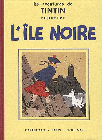 couverture, jaquette Tintin (Les aventures de) 7  - L'ile noireFac-similé (Petit format) (casterman bd) BD