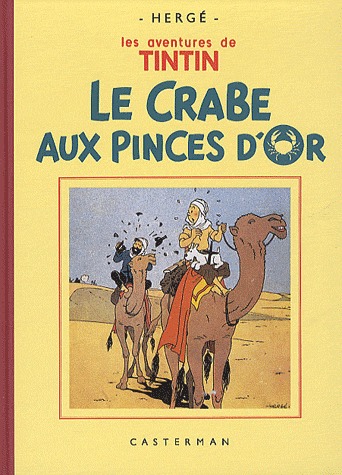 couverture, jaquette Tintin (Les aventures de) 9  - Le crabe aux pinces d'orFac-similé (Petit format) (casterman bd) BD