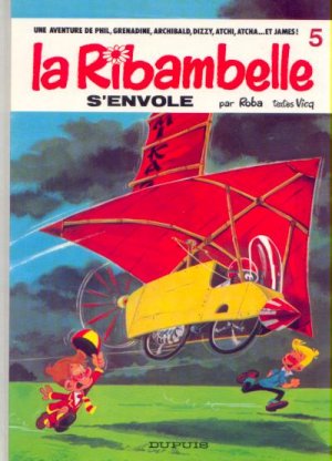 couverture, jaquette La ribambelle 5  - La Ribambelle s'envoleSimple 1983 (dupuis) BD