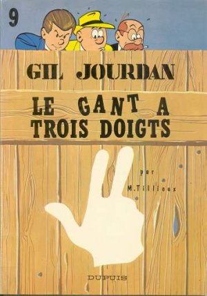couverture, jaquette Gil Jourdan 9  - Le gant à trois doigts (dupuis) BD