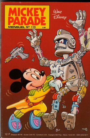 couverture, jaquette Mickey Parade 113  - 113 (Disney Hachette Presse) Périodique