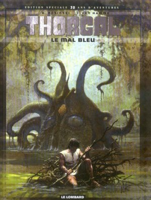 couverture, jaquette Thorgal 25  -  Le mal bleu Spéciale 30 ans d'aventures (le lombard) BD