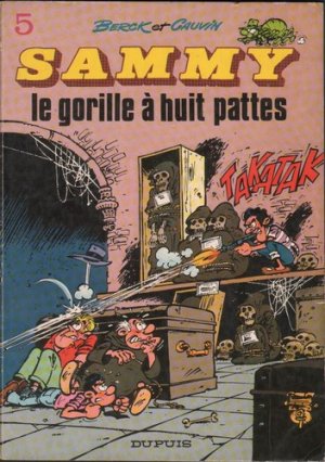 couverture, jaquette Sammy 5  - Le Gorille à huit pattes (dupuis) BD
