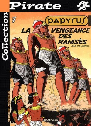 couverture, jaquette Papyrus 7  - La vengeance des Ramsès (dupuis) BD