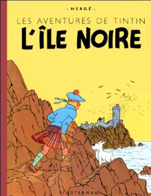 couverture, jaquette Tintin (Les aventures de) 6  - L'île noireFac-similé (grand format) (casterman bd) BD