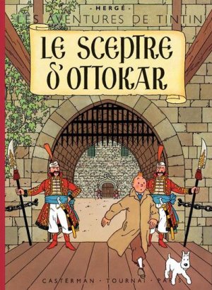 couverture, jaquette Tintin (Les aventures de) 7  - Le Sceptre d'OttokarFac-similé (grand format) (casterman bd) BD