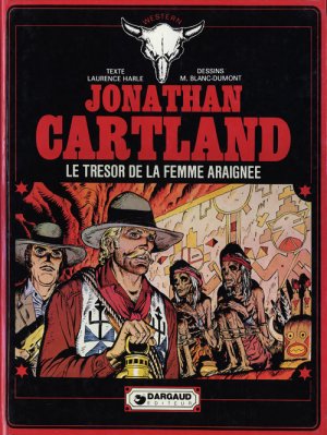 couverture, jaquette Jonathan Cartland 4  - Le trésor de la femme araignée (dargaud) BD