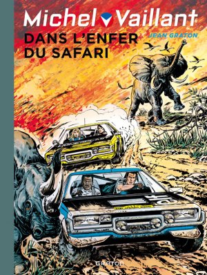 couverture, jaquette Michel Vaillant 27  - Dans l'enfer du safarisimple 2010 (dupuis) BD
