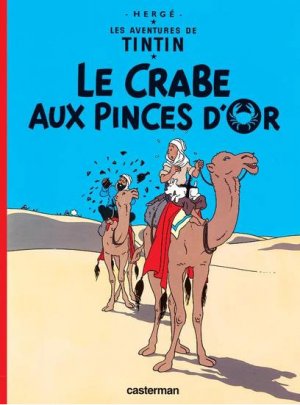 couverture, jaquette Tintin (Les aventures de) 8  - Le crabe aux pinces d'orFac-similé (grand format) (casterman bd) BD