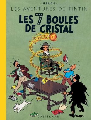 couverture, jaquette Tintin (Les aventures de) 12  - Les 7 boules de cristalFac-similé (grand format) (casterman bd) BD
