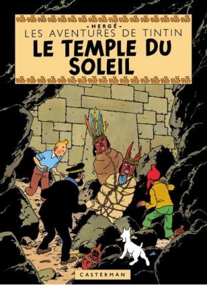 couverture, jaquette Tintin (Les aventures de) 13  - Le temple du SoleilFac-similé (grand format) (casterman bd) BD