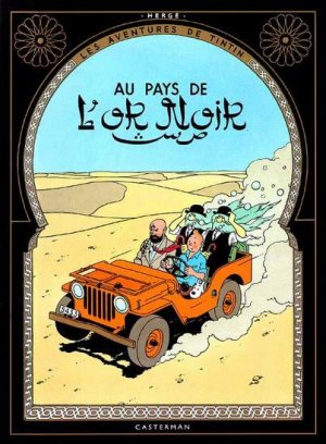 couverture, jaquette Tintin (Les aventures de) 14  - Au pays de l'Or noirFac-similé (grand format) (casterman bd) BD
