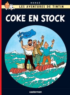 couverture, jaquette Tintin (Les aventures de) 18  - Coke en stockFac-similé (grand format) (casterman bd) BD